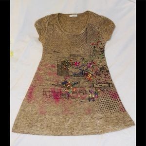 NOWHY Sweater Tunic sz M